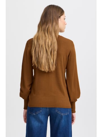 ICHI IHMAFA TURTLE LS relaxed fit in Monk's Robe