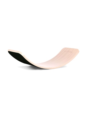 Wobbel Board Original - Leinen-Whitewash, schwarz - ab 2 Jahren
