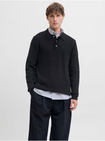 Jack & Jones Strickpullover in Black