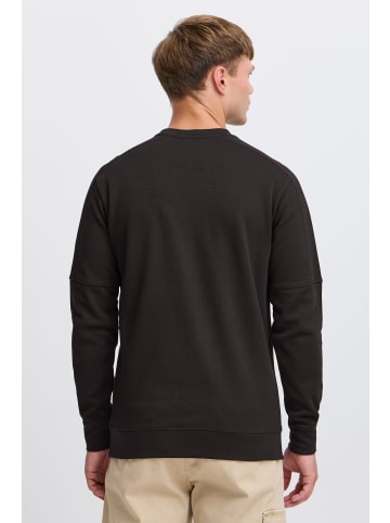 INDICODE Rundhalspullover IDAlbix 55718MM modisches Sweatshirt in Schwarz