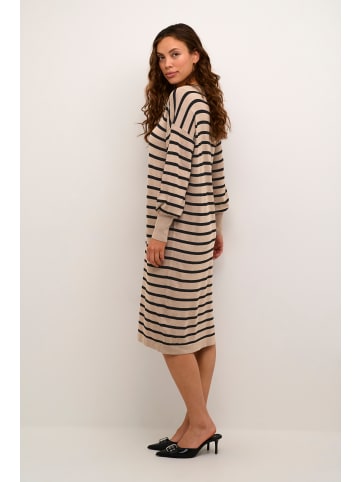Kaffe Kleid KAlizzy Relaxed fit in Feather Gray melange/Black