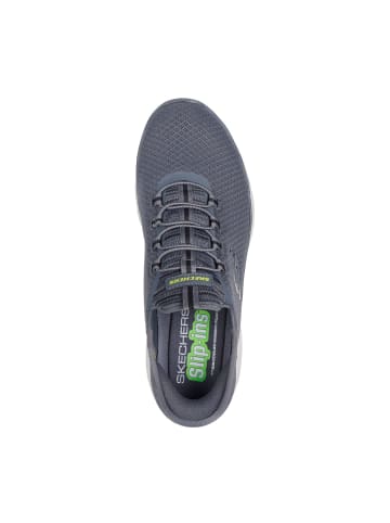 Skechers Slip-On "SUMMITS" in Dunkelgrau