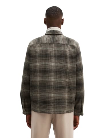 Marc O'Polo Overshirt regular in Dark Brown
