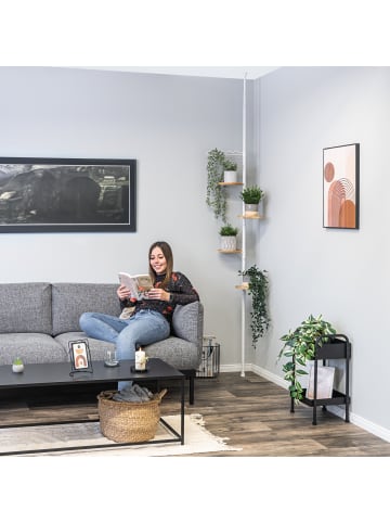 bremermann Teleskop-Blumenregal weiß