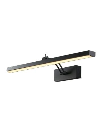 Licht-Erlebnisse Wandlampe EEK G (B)60.5 x (H)10 cm in Schwarz