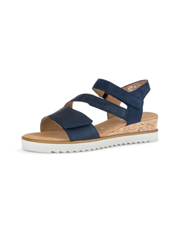 Gabor Riemchensandaletten in Blau