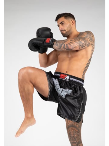 Gorilla Wear Shorts - Piru Muay Thai - Schwarz