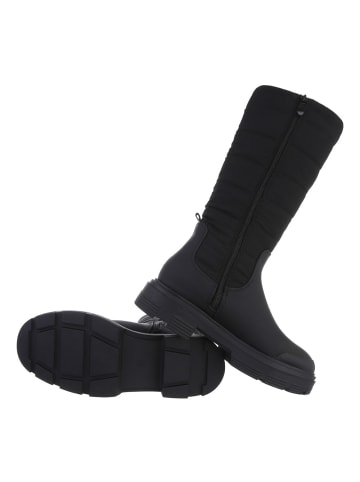 Ital-Design Stiefel in Schwarz