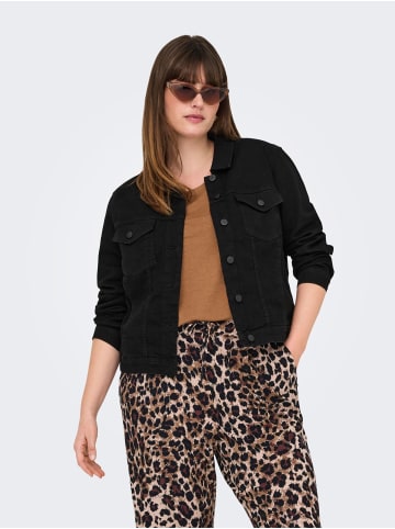 ONLY Carmakoma Jeansjacke in Black 1