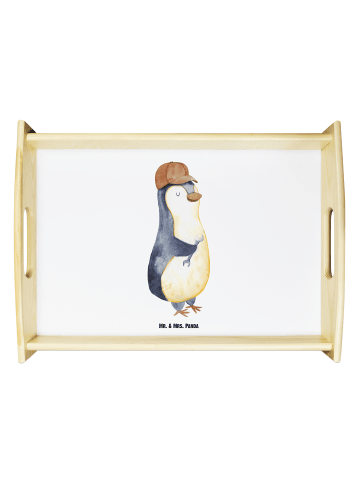 Mr. & Mrs. Panda Serviertablett Wenn Papa es nicht reparieren ka... in Weiß