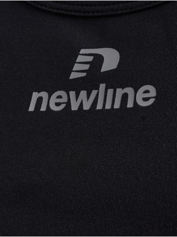 Newline T-Shirt S/L Nwllean Sports Bra in BLACK