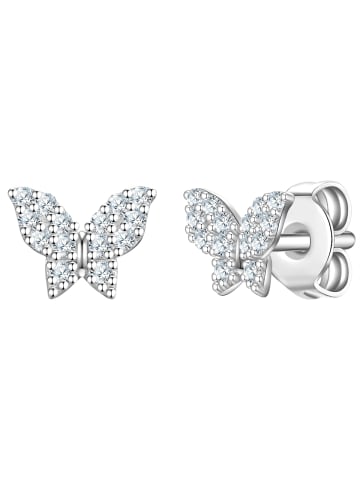 Rafaela Donata Ohrringe Schmetterling aus Sterling Silber mit Zirkonia in silber