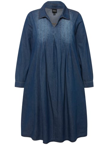 Ulla Popken Kleid in blue denim