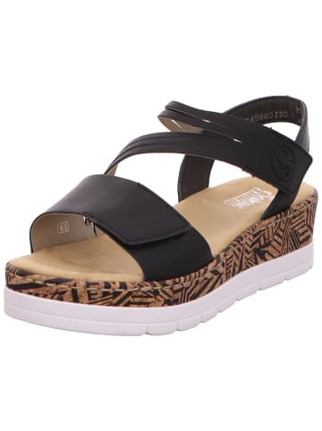 rieker Sandalette in schwarz