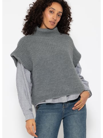 SASSYCLASSY Pullunder mit Turtleneck in Grau