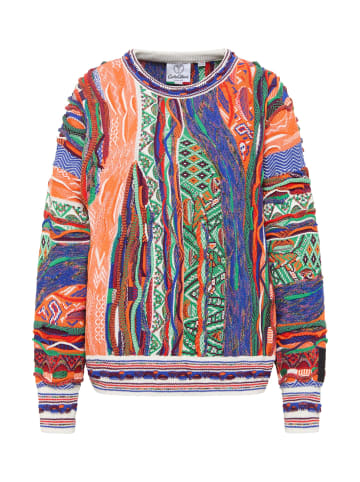 Carlo Colucci Jacquardpullover Di Nicola in Orange
