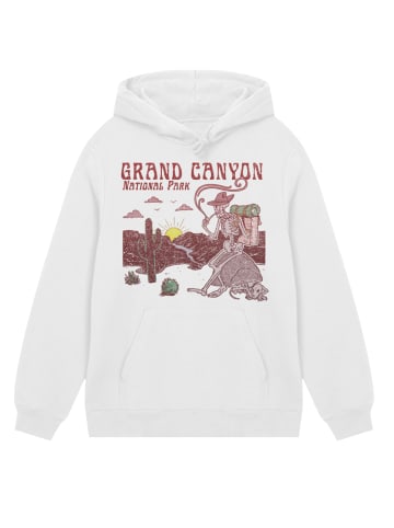 F4NT4STIC Hoodie US National Parks Grand Canyon Sunrise in off-white
