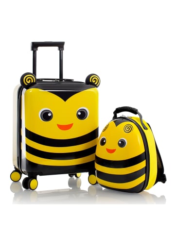 Heys Kids 4-Rollen Kofferset 2tlg. bumble bee