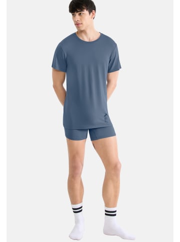 Sloggi Unterhemd / Shirt Kurzarm SLG Base Soft in Cloudy blue