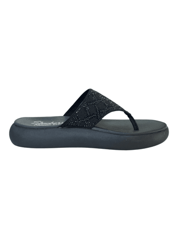 Skechers Zehentrenner Zehentrenner in schwarz