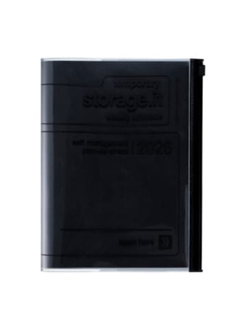 Marks Europe Kalender - MARK'S 2025/26 Taschenkalender, A5 Storage.it, Black