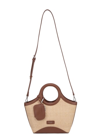 DIANA Handtasche in LEATHER+BEIGE
