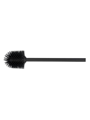 Wenko WC-Bürste aus Silikon in Schwarz, (B) 8 x (H) 35 x (L) 8 cm