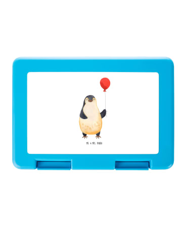 Mr. & Mrs. Panda Bentobox Pinguin Luftballon ohne Spruch in Weiß