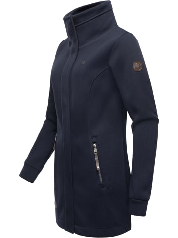 ragwear Sweatjacke Letrice Bonded in Navy