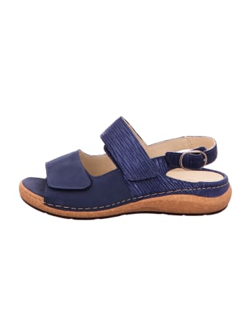 WALDLÄUFER Komfort Sandalen in Blau