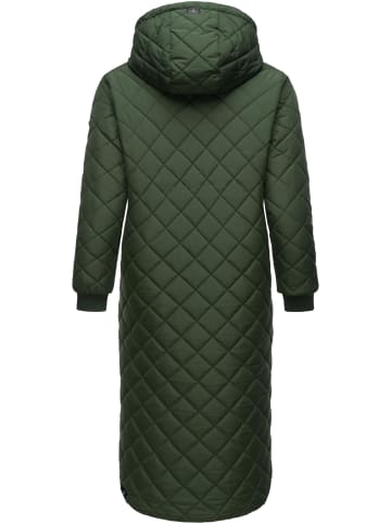 ragwear Steppmantel Niran in Olive