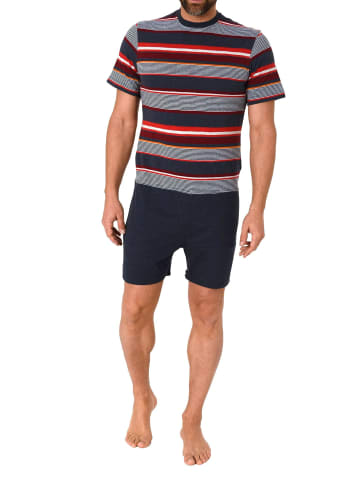 NORMANN Pflegeoverall kurzarm Reissverschluss - 62740 in Rot