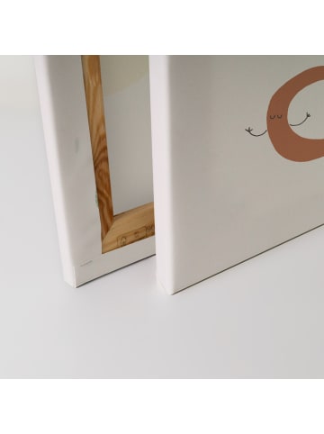 A.S. Création Leinwandbild Canvas Stay Wild Child Weiss