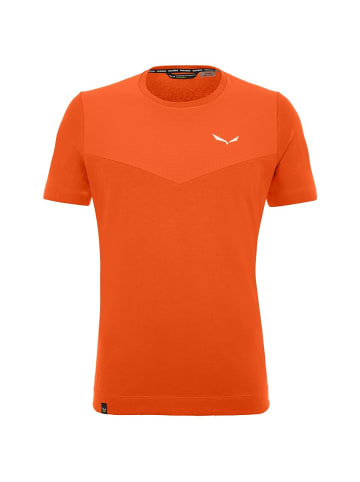 Salewa M ALPINE HEMP T-SHIRT in Rot