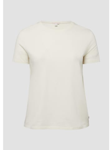 QS T-Shirt in 0300_wollweiß