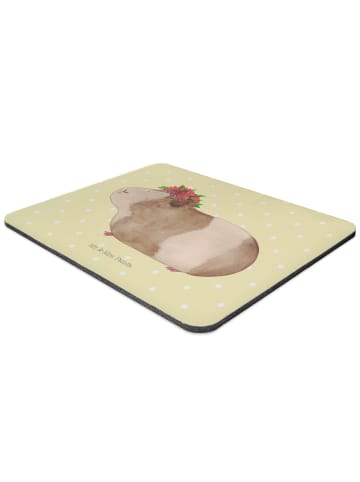 Mr. & Mrs. Panda Maus Pad Meerschweinchen Weisheit ohne Spruch in Gelb Pastell