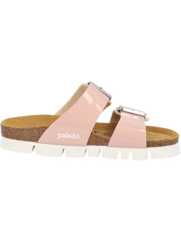 Palado Pantoletten Samos EGS PL in Rosa Lack