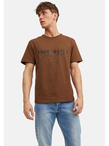 Jack & Jones T-Shirt 'Jones' in braun