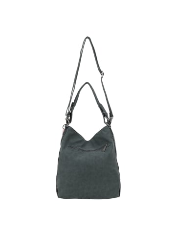 Fritzi aus Preußen Bitzi01 Suede Jacky Schultertasche 34 cm in night blue