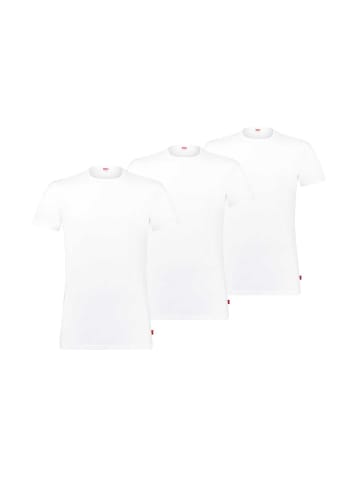 Levi´s T-Shirt 3er Pack in Weiß