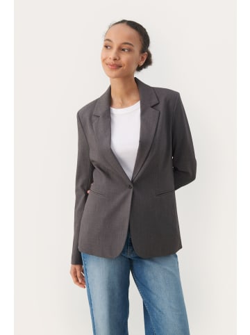 PART TWO Blazer TaylorsPW Classic fit in Gray Flannel Melange