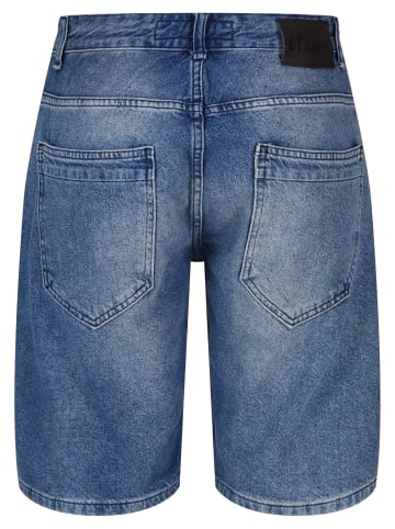 2Y Studios 2Y Studios Herren 2Y Destroyed Denim Shorts in blue
