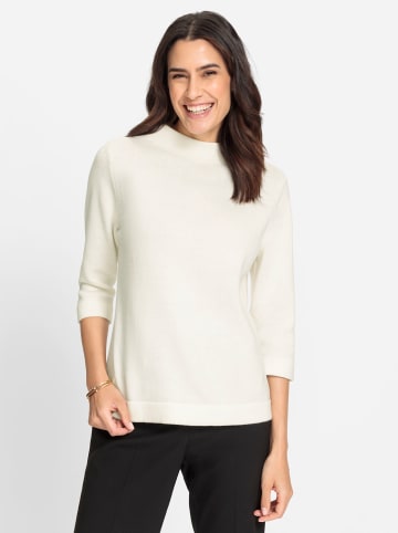 WITT WEIDEN 3/4 Arm-Pullover in ecru