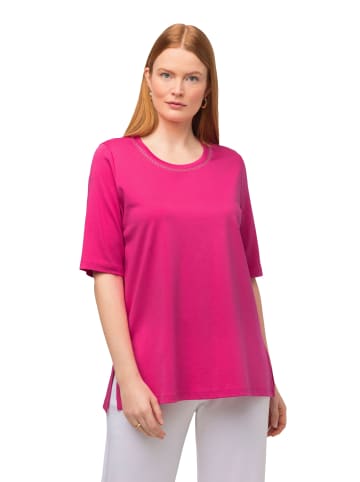 Ulla Popken Shirt in fuchsia pink