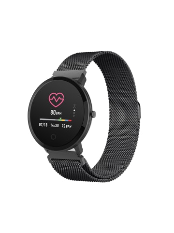 FOREVER Fitness Tracker Bluetooth Smart Watch in Schwarz