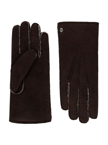 Roeckl Lammfell-Handschuh in Braun