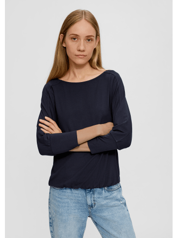 s.Oliver T-Shirt langarm in Blau