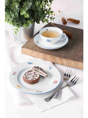Seltmann Weiden 6er Set Kombi-Untertassen Sonate Nostalgie ø 14,8 cm weiß in weiß