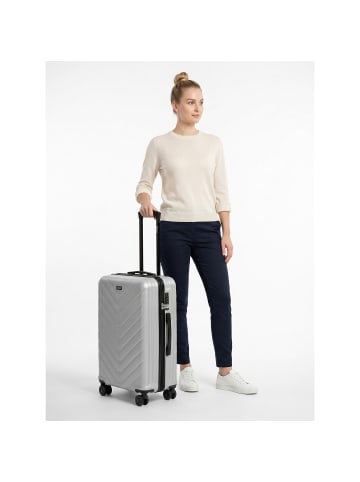 Redolz Essentials 07 MEDIUM 4 Rollen Trolley 67 cm silver-colored 2