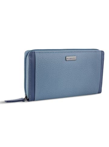 Bugatti Sina Geldbörse RFID Schutz Leder 19 cm denim